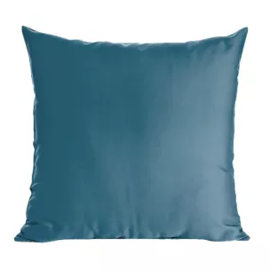 Poszewka na poduszkę 40x40 cm z satyny bawełnianej jedwabiście miękka, turkusowa NOVA Eurofirany