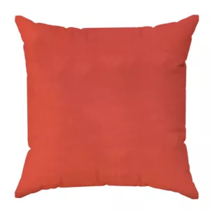 Poszewka szyta DORA - HIT czerwona z miękkiej tkaniny o welurowej strukturze