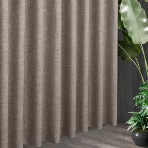 Tkanina zasłonowa o grubszym widocznym splocie
