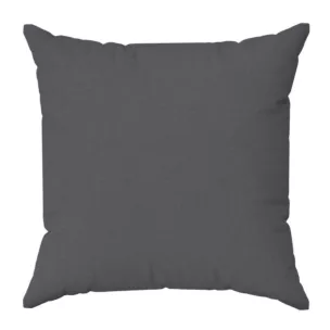 Poszewka szyta stalowa z miękkiej tkaniny o welurowej strukturze