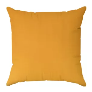 Poszewka na wymiar DORA - HIT musztardowa z miękkiej tkaniny o welurowej strukturze