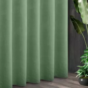Tkanina zasłonowa ADORE gładka i miękka w dotyku o welurowej strukturze