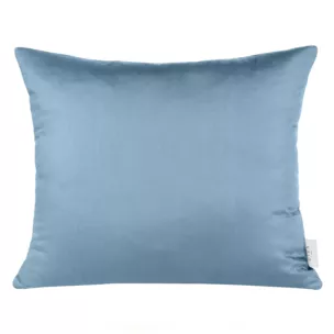 Poszewka na poduszkę 50x70 cm z satyny bawełnianej ciemnoniebieska DINA