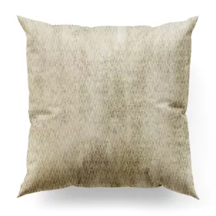 Poszewka szyta MATTEO złocisto czarna z grubotkanej nowoczesnej tkaniny z błyszczącym nadrukiem