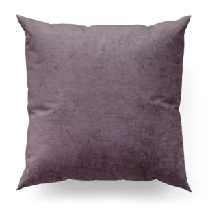 Poszewka szyta BRIANNA fioletowa miękka szenilowa o wyraźnym splocie i lekkim połysku