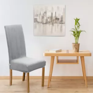 DESIGN 91 Pokrowiec na krzesło welwetowy nie wchłaniający wilgoci