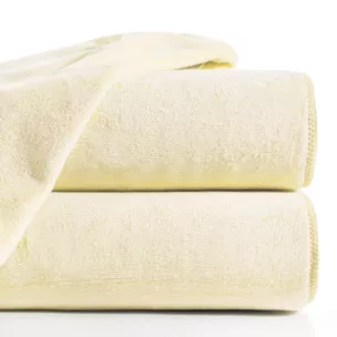 Ręcznik szybkoschnący 80x150 cm z mikrofibry kolor kremowy 380g/m2 AMY