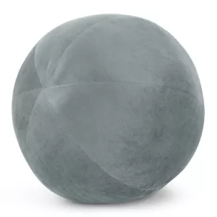 Poduszka dekoracyjna w formie kuli średnica 24 cm welwetowa morska GAJA