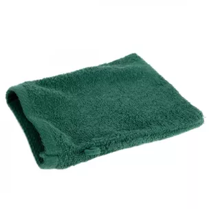 Myjka do kąpieli 16x21 cm bawełniana kolor ciemnozielony 400 g/m2 GŁADKI 1