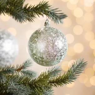 Bombka choinkowa z efektem zmrożenia