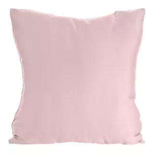 Poszewka na poduszkę 40x40 cm z satyny bawełnianej pudrowo różowa NOVA