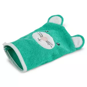 Myjka kąpielowa dziecięca 15x21 cm bawełniana kolor miętowy 350 g/m2 BABY 71