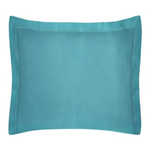 NOVA COLOUR Poszewka na poduszkę bawełniana z satynowym połyskiem i ozdobną kantą