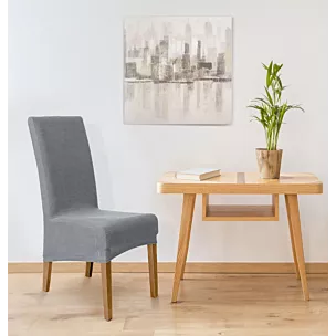 DESIGN 91 Pokrowiec na krzesło o strukturze kratki nie wchłaniający wilgoci