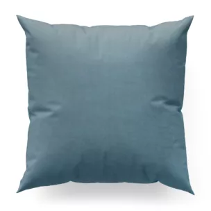 Poszewka szyta ITALIA ciemnoniebieska z tkaniny welwetowej o delikatnym połysku