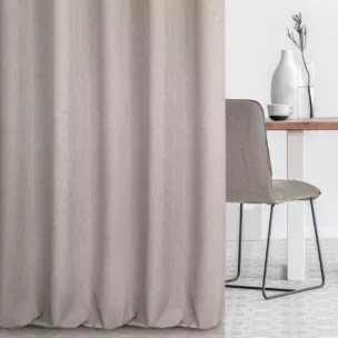 Tkanina zasłonowa jednokolorowa, delikatny melanż, miękka, z drobnym strukturalnym wzorkiem