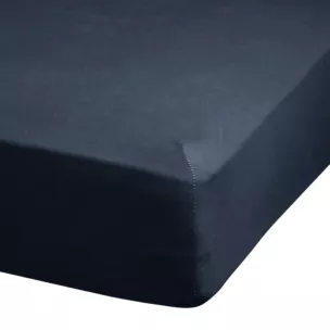 Prześcieradło jersey z gumką 90x200 cm z bawełny kolor amarantowy 140 g/m2 ADELA