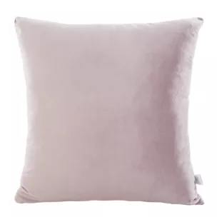 Poszewka na poduszkę 40x40 cm welwetowa pudrowo różowa z połyskiem miękka i puszysta MELANIE
