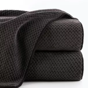 Ręcznik kąpielowy 50x90 cm szybkoschnący z mikrofibry kolor stalowy strukturze 280 g/m2 ZOE 1