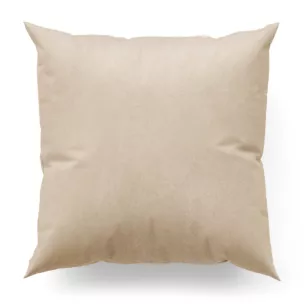 Poszewka szyta VISCAYA jasnobeżowa z melanżowej i miłej w dotyku tkaniny Italissima