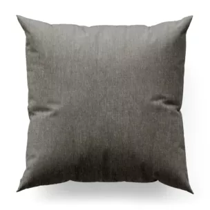 Poszewka szyta stalowa z miękkiej w dotyku tkaniny szenilowej