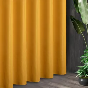 Tkanina zasłonowa z ozdobnym splotem i dodatkiem błyszczącej nici