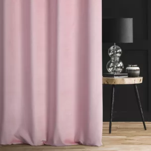 Tkanina zasłonowa gruby, miękki welwet o matowym wykończeniu z kolekcji Pierre Cardin