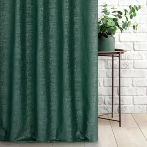 Tkanina zasłonowa, miękka, szenilowa tkanina, przetykana błyszczącą nicią