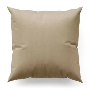 Poszewka na wymiar ciemnokremowa z tkaniny strukturalnej z delikatnym połyskiem