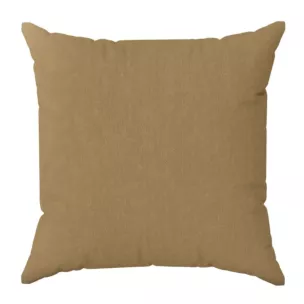 Poszewka szyta DORA - HIT jasnozłota z miękkiej tkaniny o welurowej strukturze