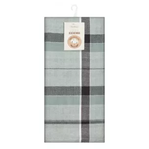 Ściereczka kuchenna 50x70 cm bawełniana kolor czarny,oliwkowy i 200 g/m2 OLIVIA