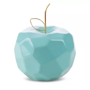 Figurka ceramiczna APEL - jabłko o geometrycznych kształtach