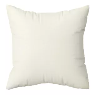 Poszewka na poduszkę 40x40 cm z satyny bawełnianej, gładka kremowa DINA Diva Line