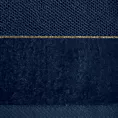 Ręcznik do rąk 30x50 cm bawełniany kolor granatowy z welwetową bordiurą 550 g/m2 ARIA