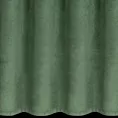 Zasłona welwetowa ciemnomiętowa 140x270 cm taśma - ROSA - Design 91
