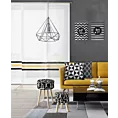 Lampa WIRE z metalowym kloszem o nowoczesnej geometrycznej formie