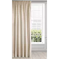 Zasłona beżowa z ekskluzywnego aksamitnego welwetu 290 g/m2 140x270 cm taśma - - VILLA