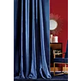 Tkanina zasłonowa gładka, miękka, welwetowa, z wyraźnym połyskiem z kolekcji Eva Minge
