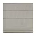 Roleta rzymska ENYA szarobeżowa z miękkiej półmatowej tkaniny welwetowej
