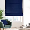 Roleta rzymska ciemnogranatowa z miękkiej tkaniny welwetowej