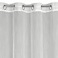 Firana biała o strukturze drobnego deszczyku 350x250 cm przelotka NICEA