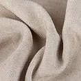 Roleta rzymska kremowa z miękkiej tkaniny szenilowej typu dimout o naturalnym splocie