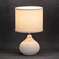 Lampa ceramiczna dekoracyjna AMIRI z matowym abażurem