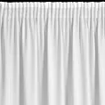 Zasłona biała w stylu eko 140x270 taśma - ERIS