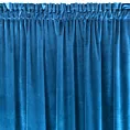 Zasłona welwetowa granatowa z połyskiem 140x300 cm na taśma - SAMANTA