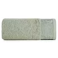 Ręcznik do rąk 30x50 cm bawełniany kolor miętowy z żakardową bordiurą 500 g/m2 RITA
