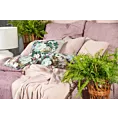 Pościel 220x200 cm bawełniana kolor wrzosowy w stylu prowansalskim AVINION 8 Terra Collection