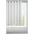 Firana biała z etaminy z lekkim połyskiem 300x145 cm przelotka VIOLA