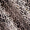 Tkanina zasłonowa, gruba, żakardowa z wypukłym  geometrycznym wzorem, efekt 3D z kolekcji Eva Minge