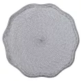 Podkładka okrągła na stół stalowa średnica 38 cm OTELLO pleciona podkładka